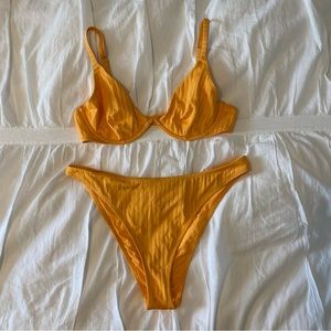 Underwire Orange Bikini